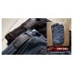 kalhoty SHIRO DENIM kolekce DIESEL JEANS, ALPINESTARS (sepraná modrá)