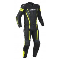 Dvoudílná moto kombinéza MBW FLASH YELLOW