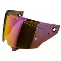 plexi pro přilby GOLIATH s přípravou pro Pinlock, NOX EXKLUSIV (irridiové)