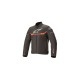 bunda T-SPS WATERPROOF, ALPINESTARS (černá/červená fluo)