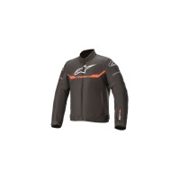 bunda T-SPS WATERPROOF, ALPINESTARS (černá/červená fluo)
