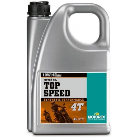 Motorový olej MOTOREX Top Speed 4T 10W/40 4L