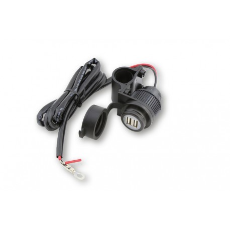 Moto zásuvka 12V USB na řídítka (5V 3,3A)