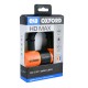 Zámek na kotouč motocyklu OXFORD HD Max (oranžový, průměr čepu 14mm)