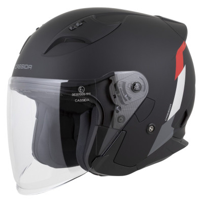 přilba Reflex 2.0 Safety, CASSIDA (černá matná/červená/šedá/stříbrná reflexní) 2025