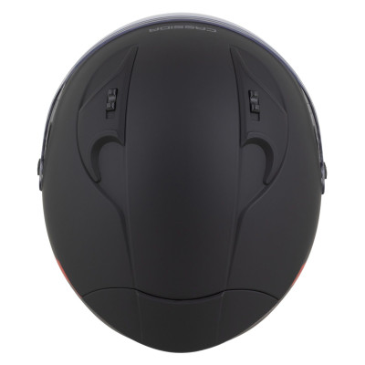 přilba Reflex 2.0 Safety, CASSIDA (černá matná/červená/šedá/stříbrná reflexní) 2025