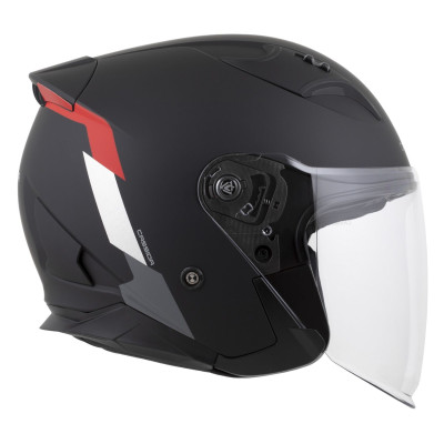 přilba Reflex 2.0 Safety, CASSIDA (černá matná/červená/šedá/stříbrná reflexní) 2025