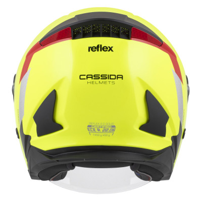 přilba Reflex 2.0 Safety, CASSIDA (žlutá fluo/červená/šedá/stříbrná reflexní) 2025
