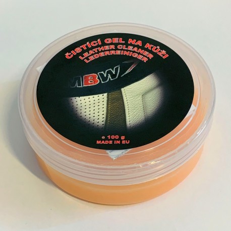MBW čistící gel na kůži - péče o moto oblečení 100g