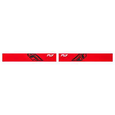 Motokrosové brýle FOCUS, FLY RACING - USA (červené/černé - číré plexi)