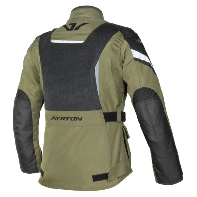 bunda Teressa II Flow, AYRTON, dámská (tmavě zelená/černá)