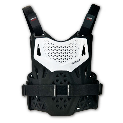 chránič hrudníku ATLAS CHARGER PeeWee, Předškolák (bílá)