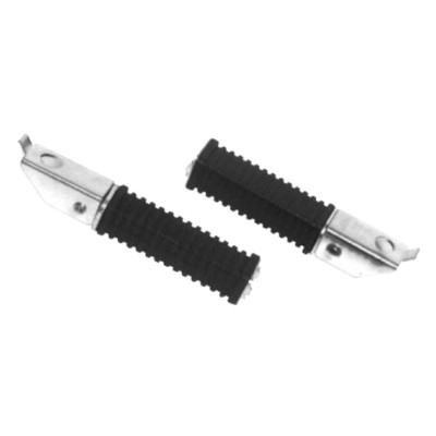 EMGO zadní stupačky (spolujezdce) univerzální (sada 2 kusy), díra pro šroub 12mm (HONDA CB)