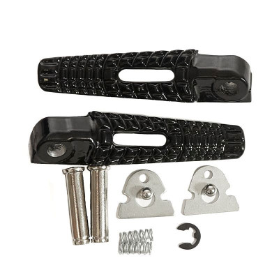 BIKETEC sada zadní stupačky (spolujezdce) s montážní sadou SUZUKI GSXR 600/750 '06-14, GSXR 1000 '05-14, B-KING '08-13, černé