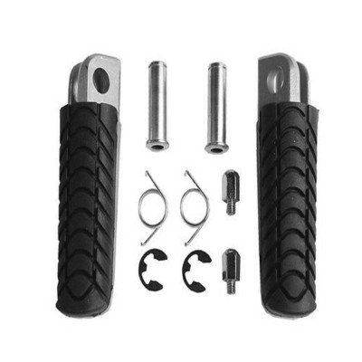 BIKETEC sada přední stupačky (řidiče) s montážní sadou KAWASAKI ZZR 1400 '06-21, GTR 1400 / ZX-14 '06-12