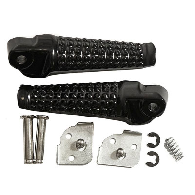 BIKETEC sada zadní stupačky (spolujezdce) s montážní sadou SUZUKI GSXR 600/750 '96-05, GSXR 1000 '01-04, černé