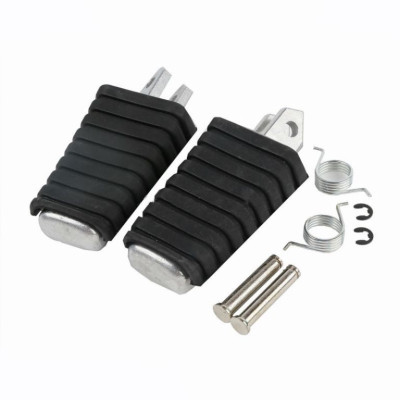 BIKETEC sada zadní stupačky (spolujezdce) s montážní sadou YAMAHA XVS 650, XV 535, V-MAX 1200, XV 750/920/1100 (všechny ročníky)