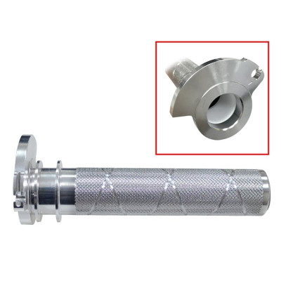 Plynová rukojeť (ALU) s ložiskem HONDA CR 125/250 89-07, CR 500 90-00, KTM SX/EXC 2T, HUSQVARNA CR/WR 125/250 00-12, HUSABERG