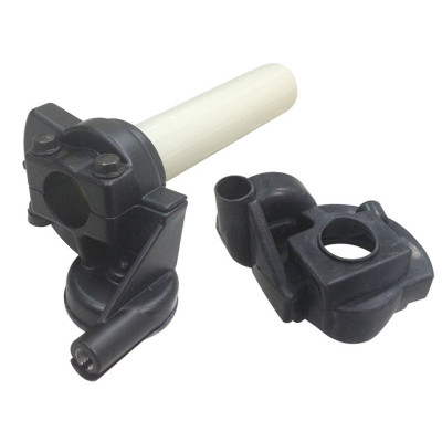 Kompletní plynová rukojeť KAWASAKI KX 125/250 '02-05, SUZUKI RM 125/250 '95-05, YAMAHA YZ 125/250 '96-10 s gumovým krytem (typ V