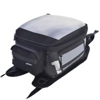 Tankvak na motocykl OXFORD S18 F1 (černý, s popruhy) 18L
