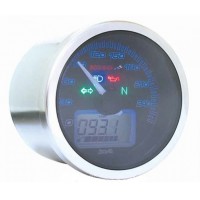 Tachometr KOSO D64 Eclipse Style max.260km/h