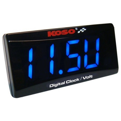 Hodiny - Voltmetr KOSO Super Slim