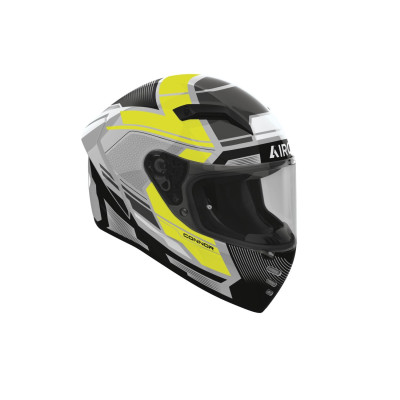 přilba CONNOR Ego, AIROH (žlutá fluo lesklá) 2026