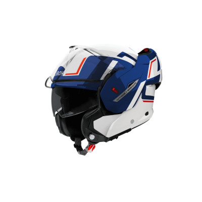 přilba MATHISSE 2 Genius, AIROH (modro-červená lesklá) 2026