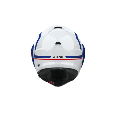 přilba MATHISSE 2 Genius, AIROH (modro-červená lesklá) 2026