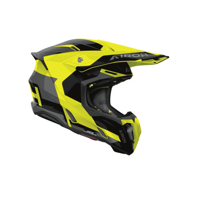 přilba TWIST 3 Fancy, AIROH (žlutá fluo lesklá) 2026