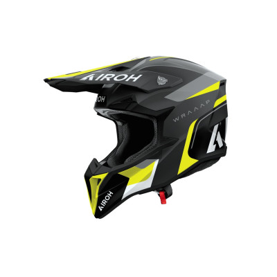 přilba WRAAAP Conquer, AIROH (žlutá matná) 2026