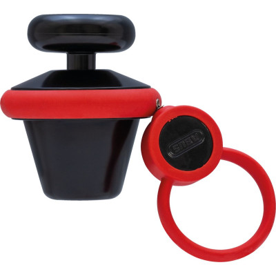 zámek na kotoučovou brzdu 39 Victory (průměr čepu 12 mm, červený), ABUS