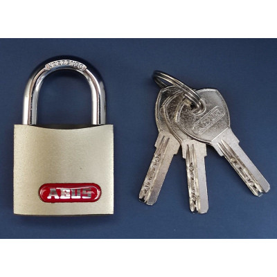 visací zámek na klíč 818/45 (průměr oka 7mm), ABUS