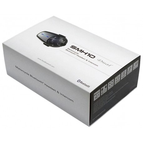 Bluetooth handsfree headset SENA SMH10, dosah 0,9 km, sada 2 jednotek