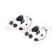 Bluetooth handsfree headset SENA SMH10, dosah 0,9 km, sada 2 jednotek