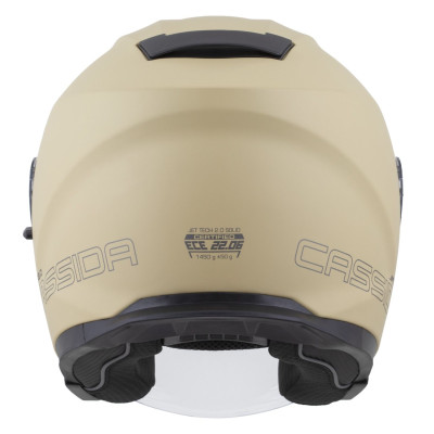 přilba Jet Tech 2.0 Solid, CASSIDA (písková matná/černá/šedá) 2026