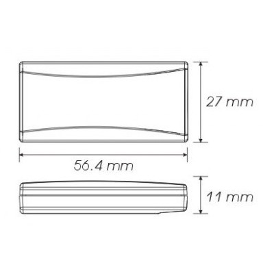 Teploměr KOSO Super Slim