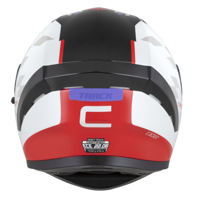přilba Orbit Track, CASSIDA (červená fluo/bílá/fialová/černá) 2026