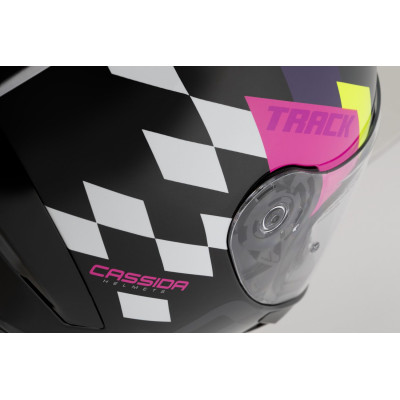 přilba Orbit Track, CASSIDA (černá/růžová/fialová/žlutá fluo/bílá) 2026