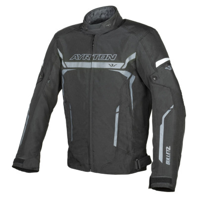 bunda Bullet II, AYRTON (černá/tmavě šedá) 2026
