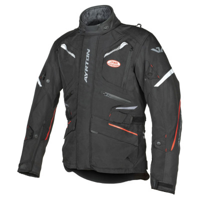 bunda Trail Jawa, AYRTON (černá/červená) 2026