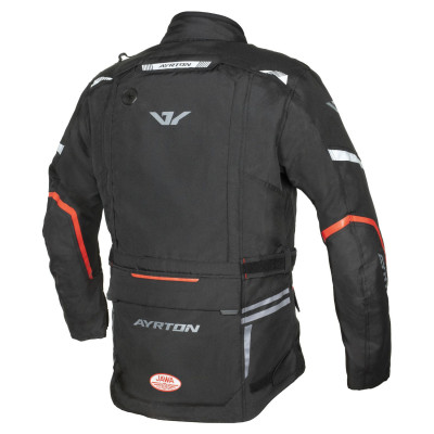 bunda Trail Jawa, AYRTON (černá/červená) 2026