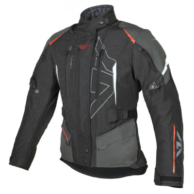 bunda Teressa II, AYRTON, dámská (černá/šedá/červená fluo) 2026