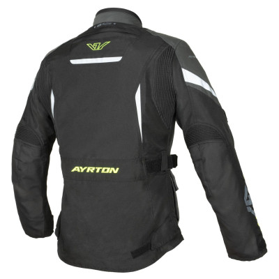 bunda Teressa II, AYRTON, dámská (černá/šedá/žlutá fluo) 2026