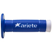 Rukojeti, gripy ARIETE Off Road Vulcan, bílá/modrá (115mm)
