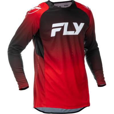 dres EVOLUTION, FLY RACING - USA 2026 (červená/černá/bílá)
