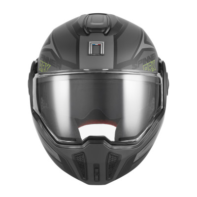 přilba SPINNER ARK, NOX PREMIUM (černá matná, žlutá fluo) 2026