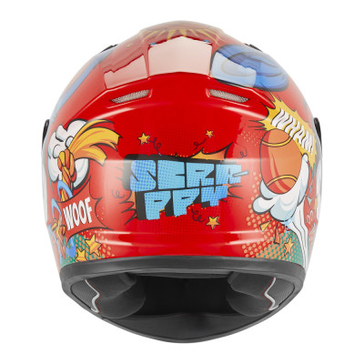 přilba N731 SCRAPPY, NOX, dětská (červená, více bar.) 2026