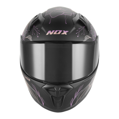 přilba N731 SPRING, NOX, dětská (černá matná, růžová) 2026
