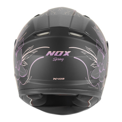 přilba N731 SPRING, NOX, dětská (černá matná, růžová) 2026